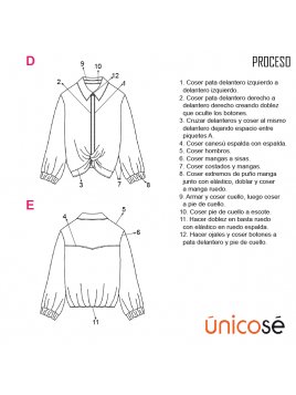 BLUSA BLUSON MUJER 1901