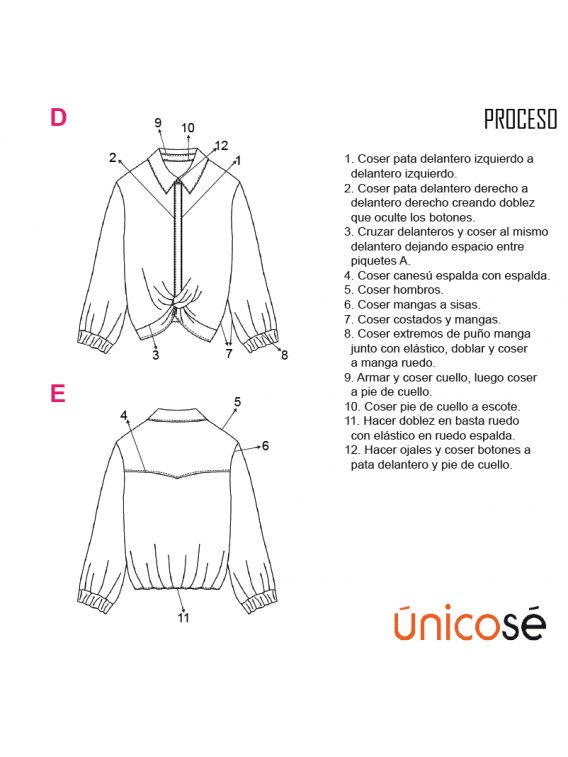 BLUSA BLUSON MUJER 1901