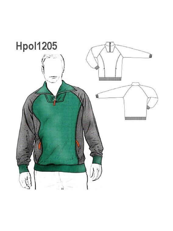 POLERON CORTES HOMBRE 1205