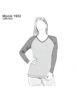 POLERA BASICA MUJER 1902