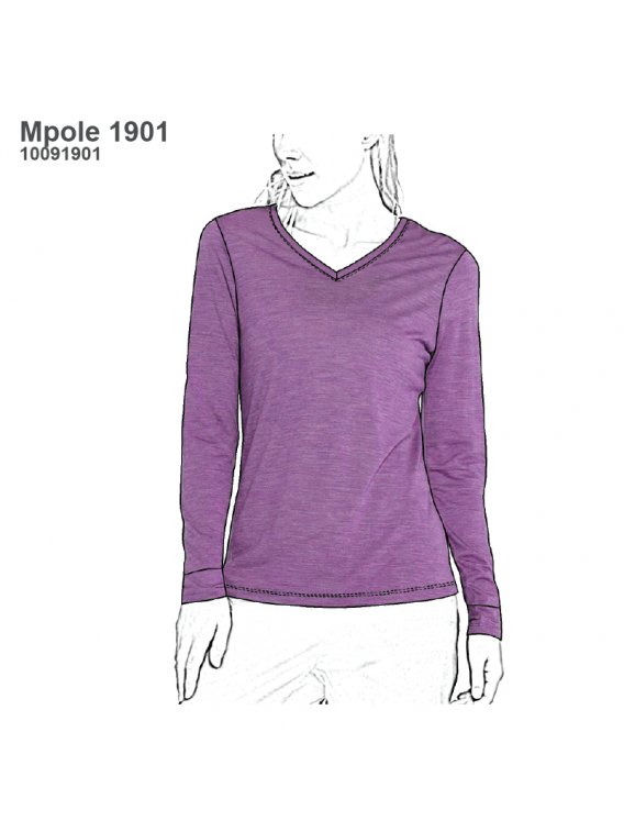POLERA BASICA MUJER 1901