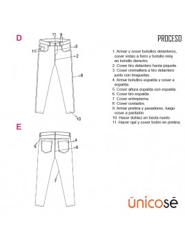 PANTALON JEAN HOMBRE 1901