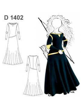 DISFRAZ PRINCESA DE CUENTO 1402