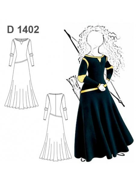 DISFRAZ PRINCESA DE CUENTO 1402