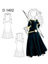 DISFRAZ PRINCESA DE CUENTO 1402