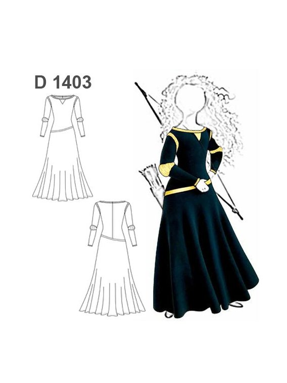 DISFRAZ PRINCESA DE CUENTO 1403