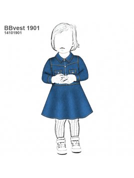 VESTIDO EVASE BEBE 1901
