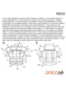 CHAQUETA DE RESCATE UNISEX RT 1923