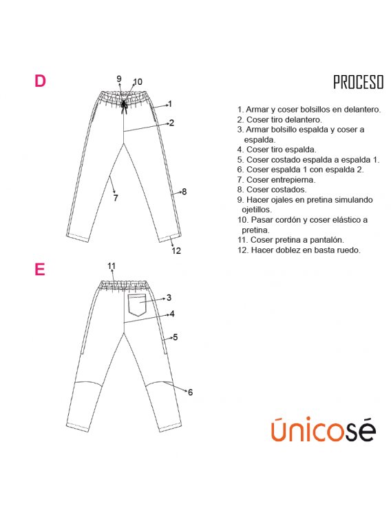 PANTALON CHUPIN AJUSTADO HOMBRE 1902