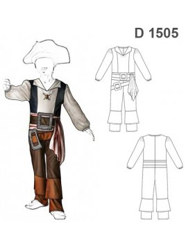 DISFRAZ DE PIRATA D 1505