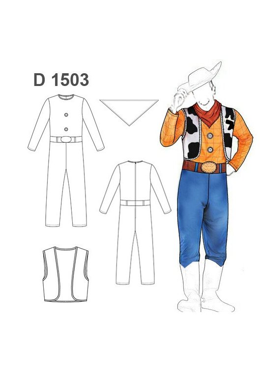 DISFRAZ DE VAQUERO 1503