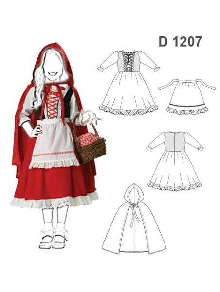 DIFRAZ INFANTIL CAPERUCITA 1207