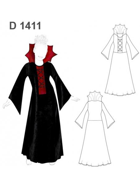 DISFRAZ DE VAMPIRA 1411