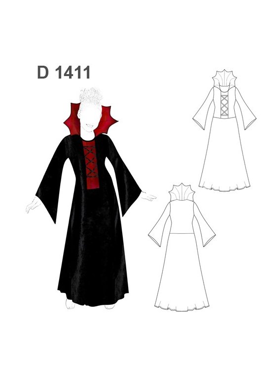 DISFRAZ DE VAMPIRA 1411