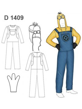 DISFRAZ PERSONAJE DE CINE 1409