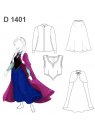 DISFRAZ PRINCESA DE CUENTO D 1401