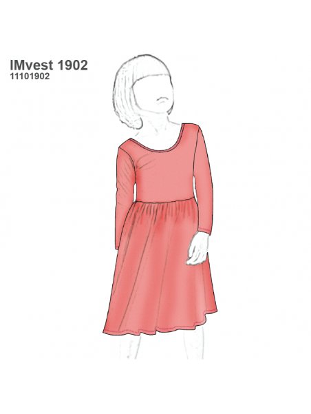VESTIDO BAILE INFANTIL 1902