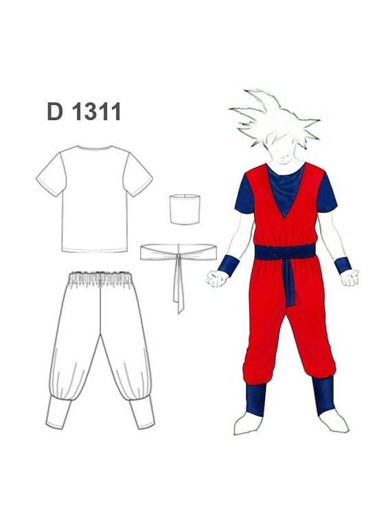 DISFRAZ PERSONAJE COMIC 1311