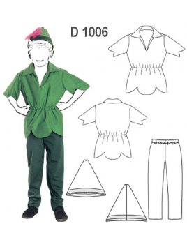 DISFRAZ PERSONAJE DE CUENTO ADULTO 1006