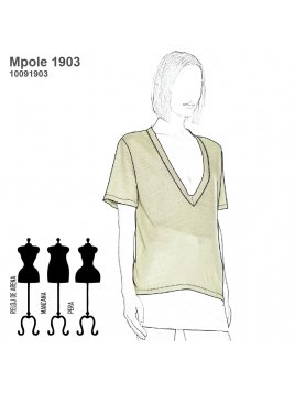 POLERA BASICA MUJER 1903