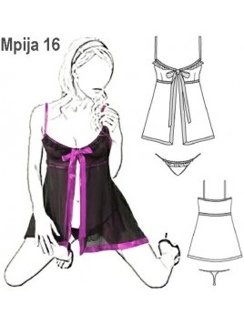 PIJAMA 2 PIEZAS MUJER 0916