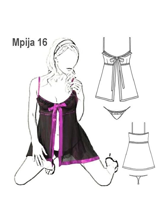 PIJAMA 2 PIEZAS MUJER 0916