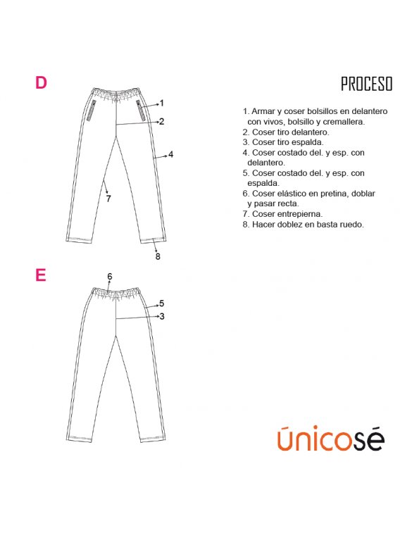 DEPORTE PANTALON BUZO 1917