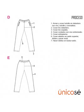 DEPORTE PANTALON BUZO UNISEX 1918