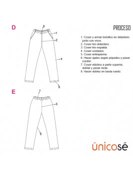 DEPORTE PANTALON BUZO UNISEX 1919