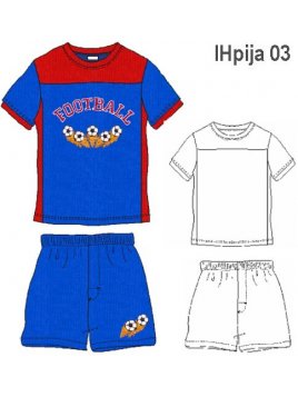 PIJAMA 2 PIEZAS NIÑO 0903