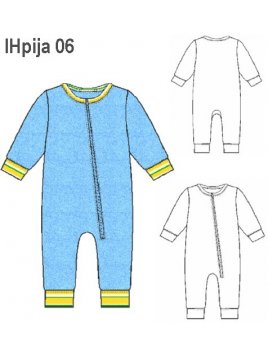 PIJAMA ENTERITO NIÑO 0906