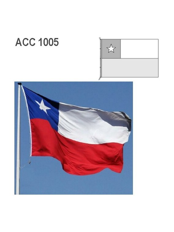BANDERA CHILENA ACC 1005