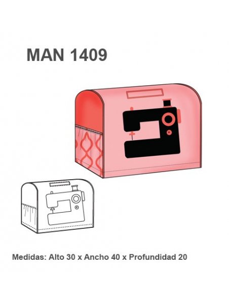 FUNDA MAQUINA DE COSER 1409