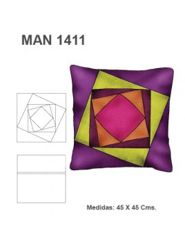 COJIN PATCHWORK CRAZY MAN 1411