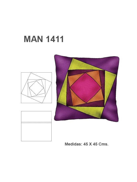 COJIN PATCHWORK CRAZY MAN 1411