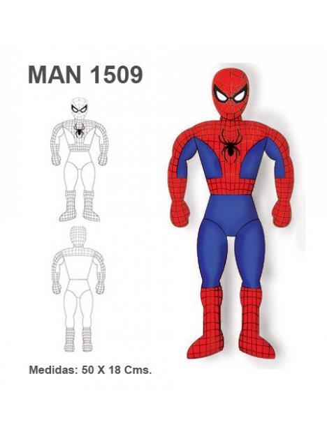 MUÑECO SUPER HEROE MAN 1509