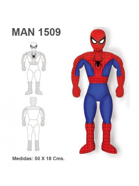 MUÑECO SUPER HEROE MAN 1509