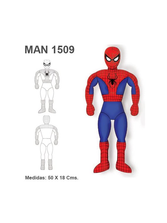 MUÑECO SUPER HEROE MAN 1509