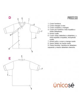 CHAQUETA CHEF CRUZADA RT 1928