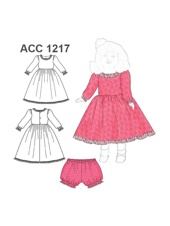 VESTIDO MUÑECA ACC 1217