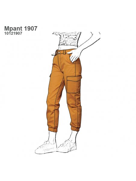 PANTALON CARGO MUJER 1907