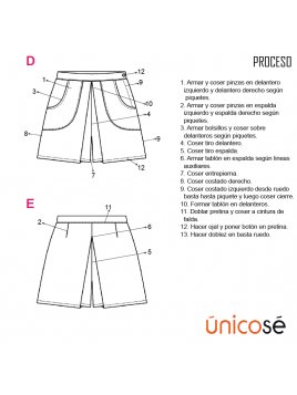 FALDA SHORT ESCOLAR 1904