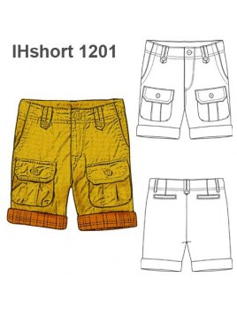 SHORT BASTILLA NIÑO 1201