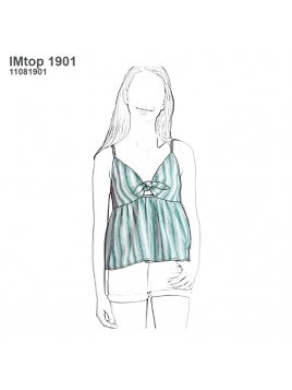 TOP CON NUDO NIÑA 1901