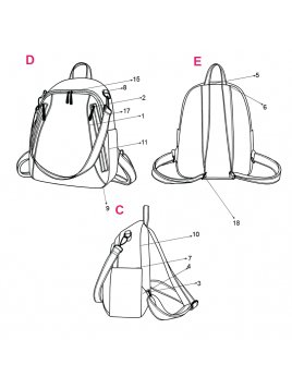 CARTERA MOCHILA ACC 1901