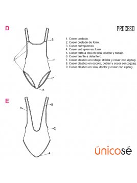 TRAJE DE BAÑO ENTERO MUJER 1813