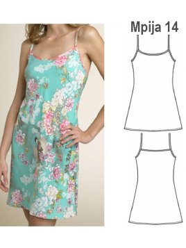 PIJAMA CAMISA MUJER 0914