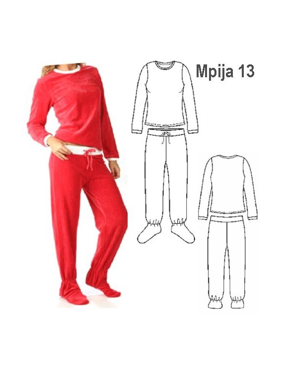 PIJAMA 2 PIEZAS MUJER 0913
