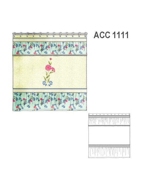 CORTINA BAÑO ACC 1111