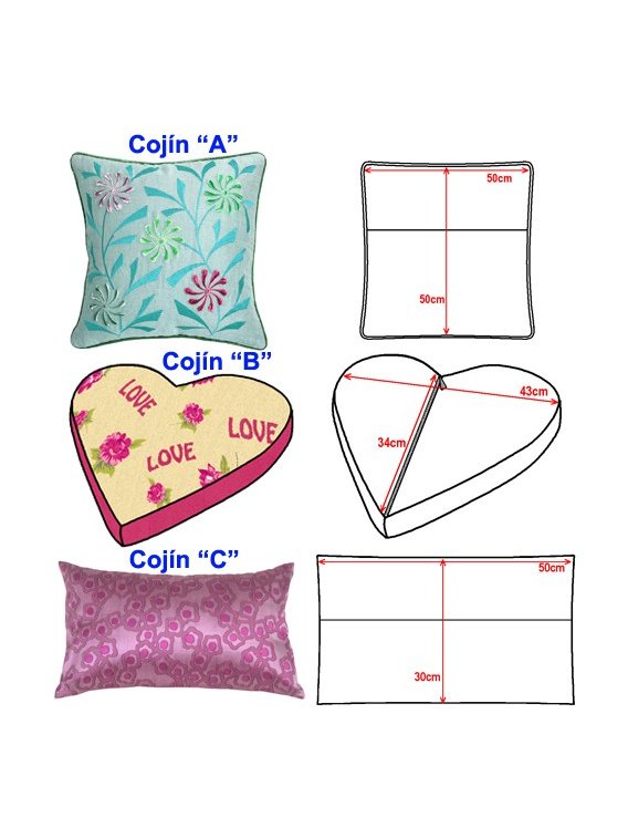SET 3 COJINES ACC 1107
